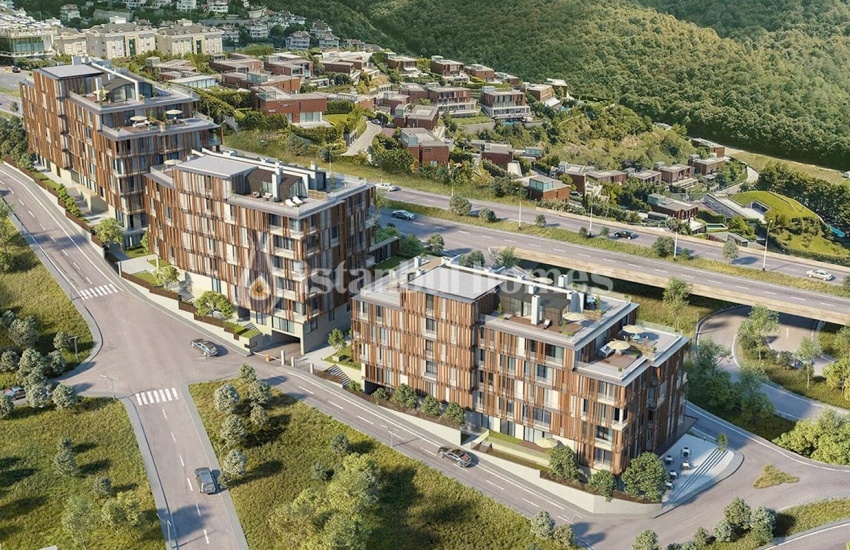 First-class Apartments with Bosphorus View in Beykoz