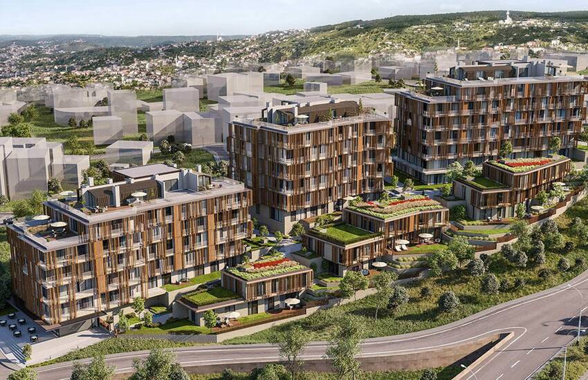 Bosphorus and Forest View Apartments in Istanbul Beykoz 1
