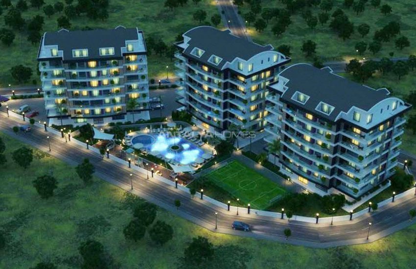 Hochwertige Wohnungen Mit Spielzimmer In Alanya, Cikcilli 14
