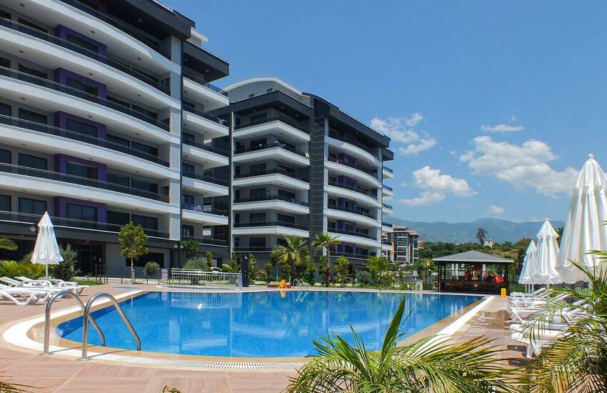 High-quality Apartments with Game Room in Alanya Cikcilli 1