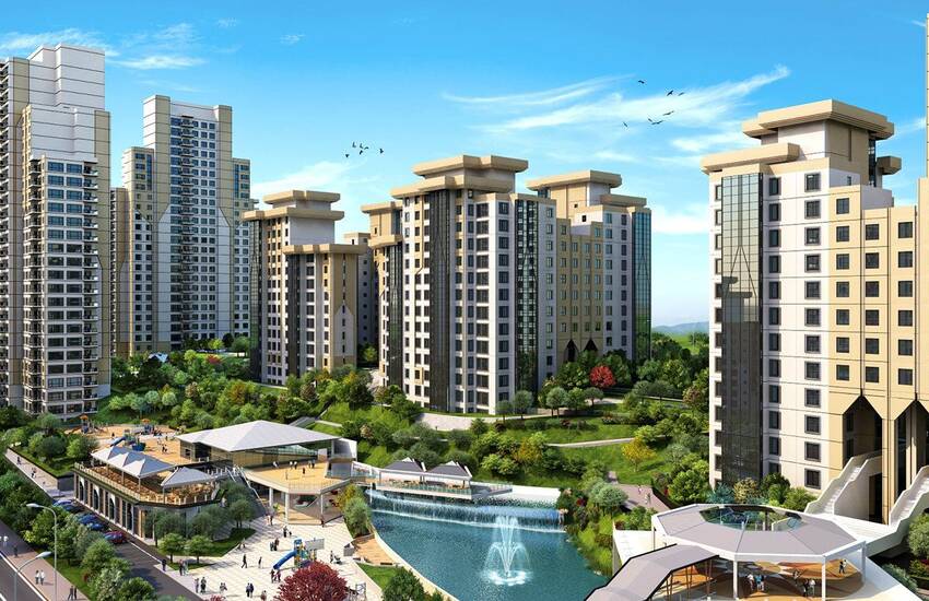 Инвестиции в Недвижимость в Бахчешехир, Стамбул, 2 км от ТЕМ