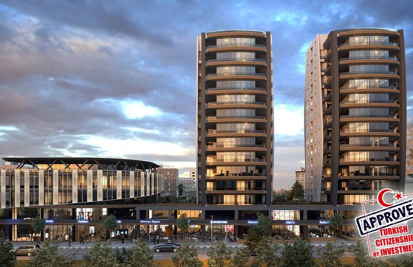 Commercial Shops Located in Luxury Complex in Bursa 1