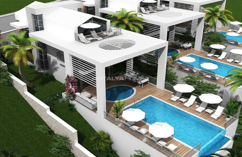 High-quality Detached Villas with Infinity Pool in Kalkan 5