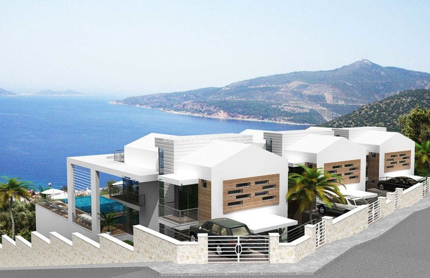 High-quality Detached Villas with Infinity Pool in Kalkan 6