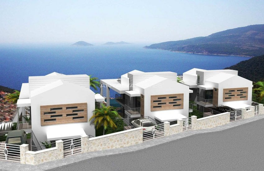 High-quality Detached Villas with Infinity Pool in Kalkan 7