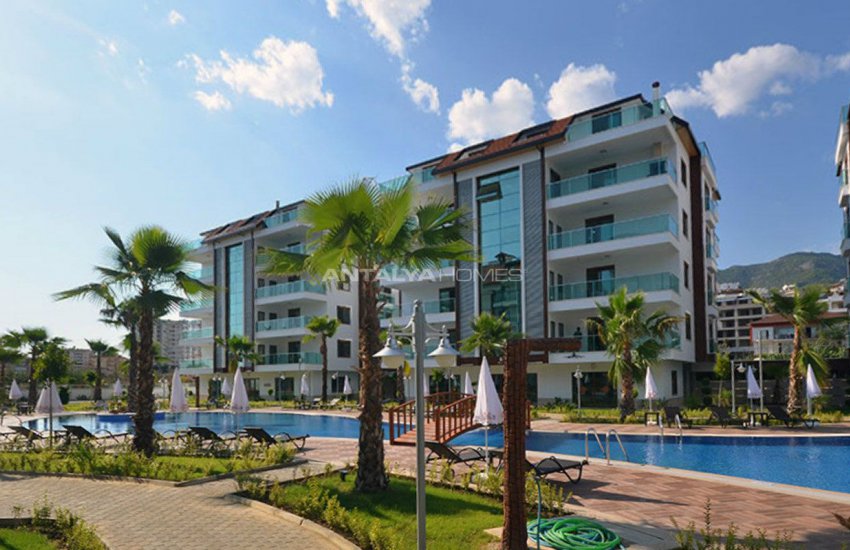 Fancy Apartments Close to Shops in Oba, Alanya