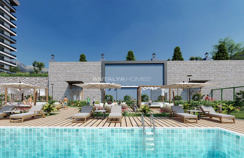 Alanya’da Deniz ve Dim Çayı Manzaralı Göz Alıcı Daireler 2