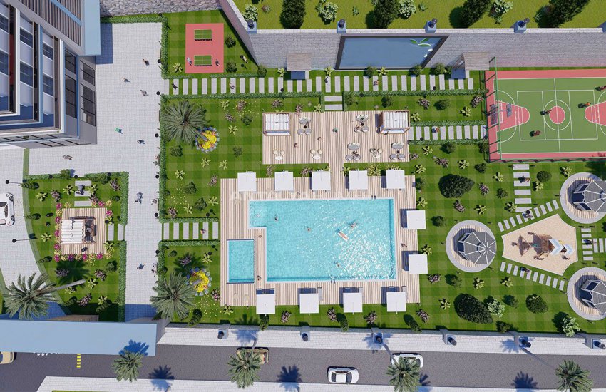 Alanya’da Deniz ve Dim Çayı Manzaralı Göz Alıcı Daireler 3