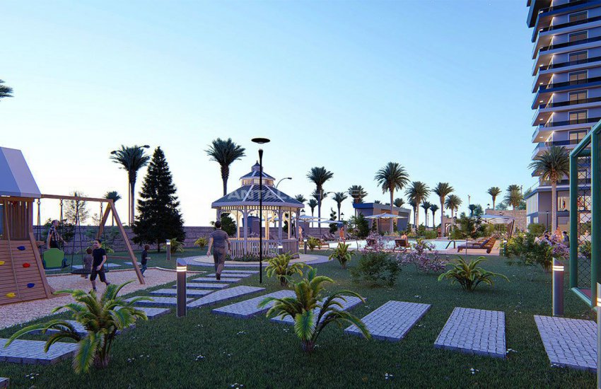 Alanya’da Deniz ve Dim Çayı Manzaralı Göz Alıcı Daireler 4