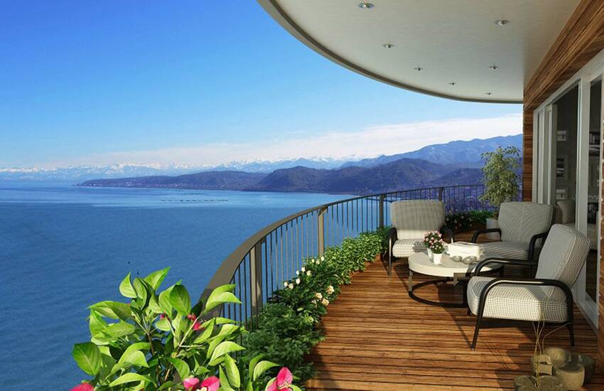 Herrliche Wohnung Mit Blick Auf Yomra Bucht In Trabzon 1
