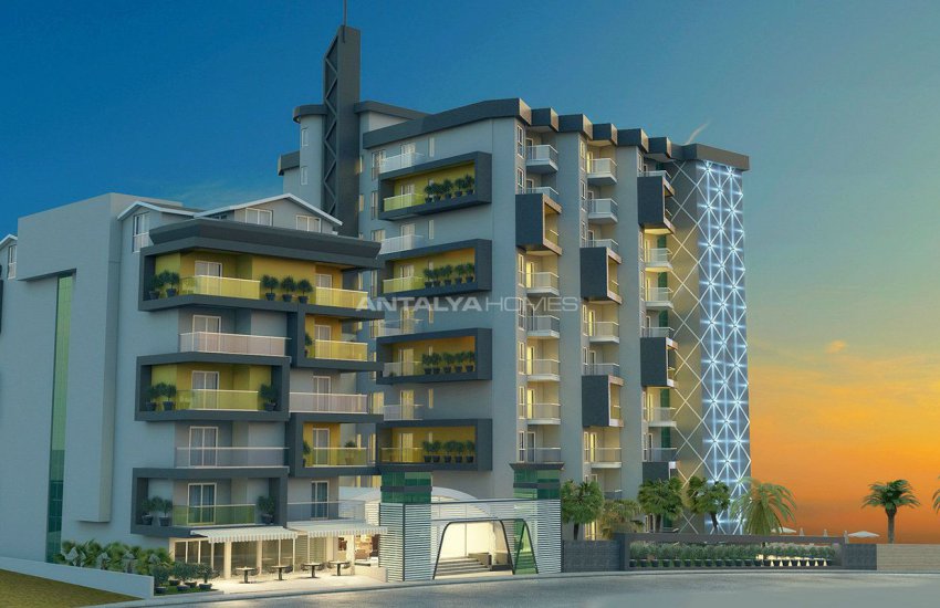 Alanya’da Merkezi Lokasyonda Anahtar Teslim Lüks Daireler 3