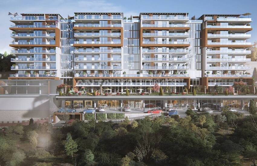 Helt Nya Lägenheter I Ett Komplex Med Pool I Trabzon