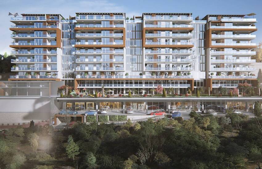 Helt Nya Lägenheter I Ett Komplex Med Pool I Trabzon