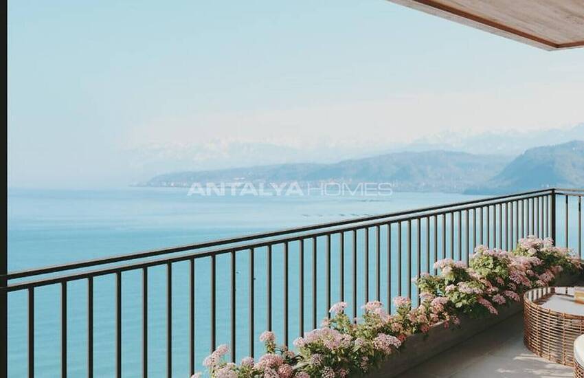 Appartements Spacieux Vue Unique Mer À Trabzon Yalincak