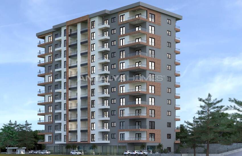 Sea View Apartments in Well-located Complex in Trabzon Kasustu