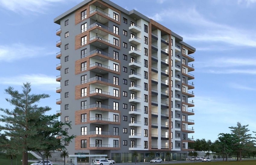 Sea View Apartments in Well-located Complex in Trabzon Kasustu 1