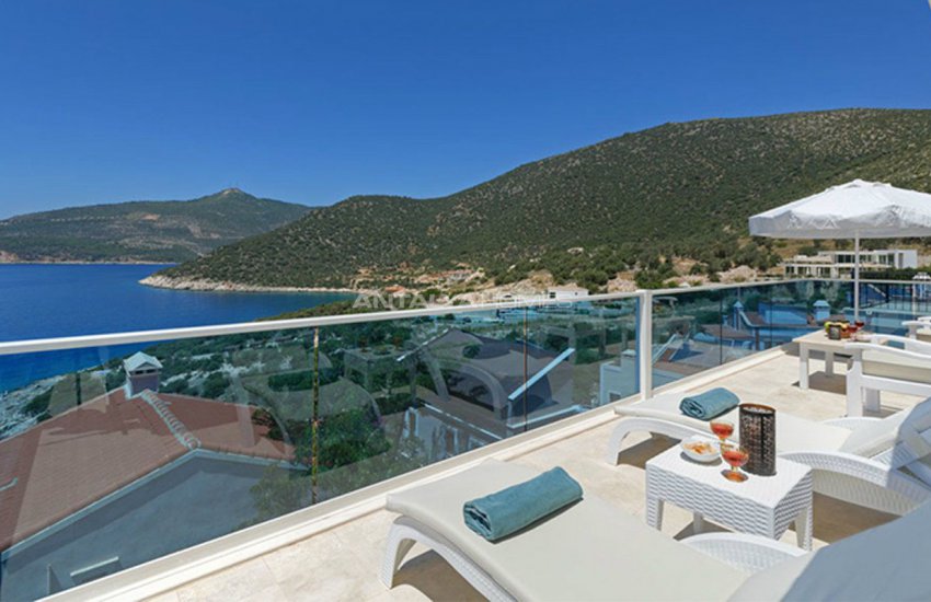 Fantastic Sea View House with a Private Pool in Kalkan 2