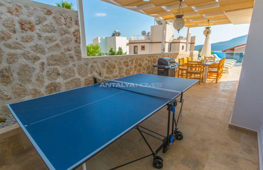 Fantastic Sea View House with a Private Pool in Kalkan 11