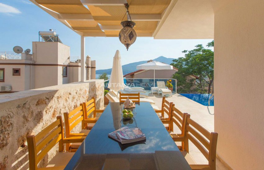 Fantastic Sea View House with a Private Pool in Kalkan 12