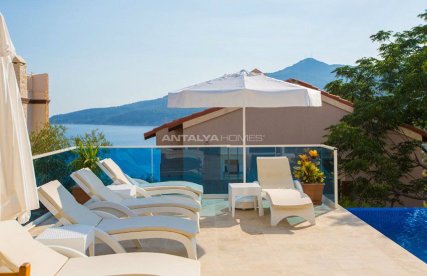 Fantastic Sea View House with a Private Pool in Kalkan 7