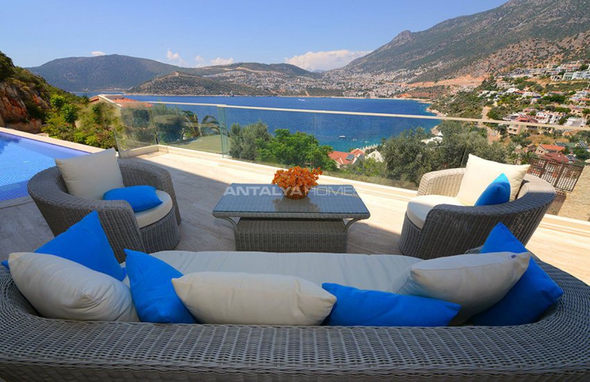 Splendid 6+2 Villa with Unique Sea and Nature Views in Kalkan 12
