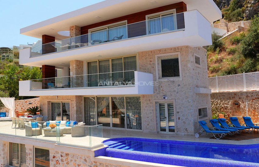Splendid 6+2 Villa with Unique Sea and Nature Views in Kalkan 3