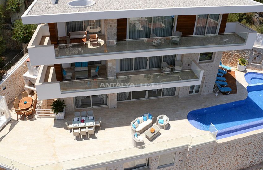 Splendid 6+2 Villa with Unique Sea and Nature Views in Kalkan 4
