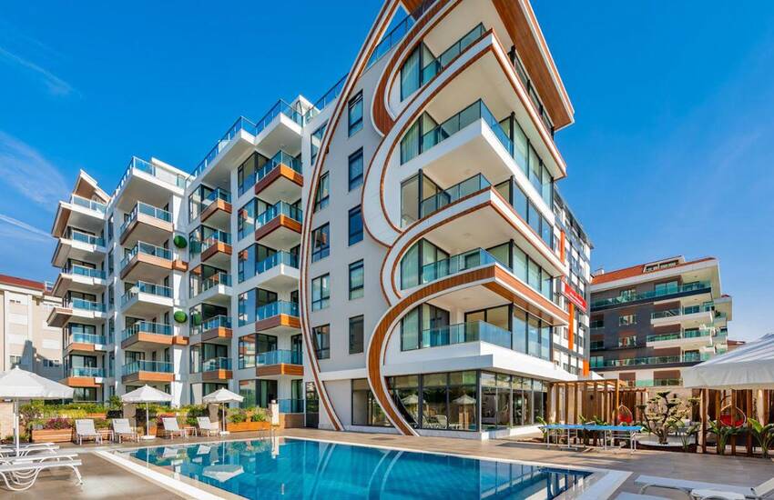 Seafront Apartments in the Boutique Complex in Alanya 1