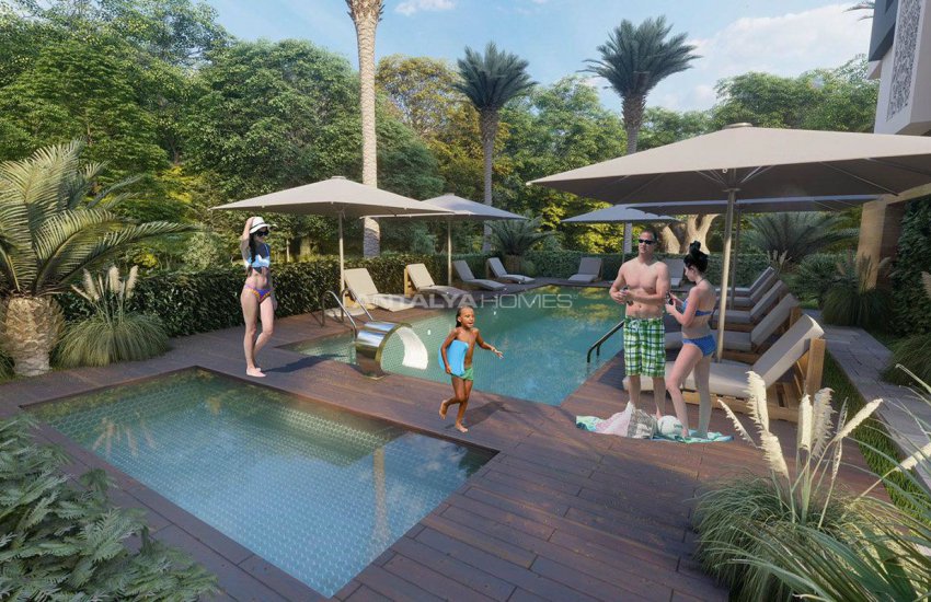 Konyaaltı Hurma’da Sosyal Olanaklara Yakın Sıfır Daireler 11