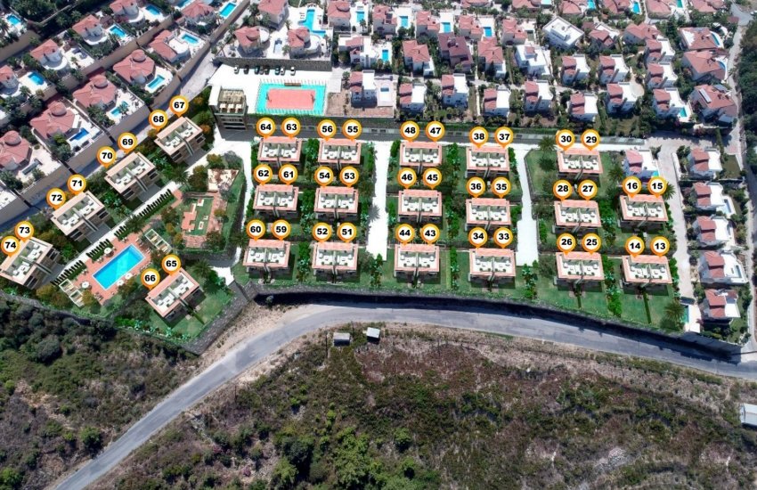 Affordably Priced Semi-detached Villas in Kargıcak Alanya 13