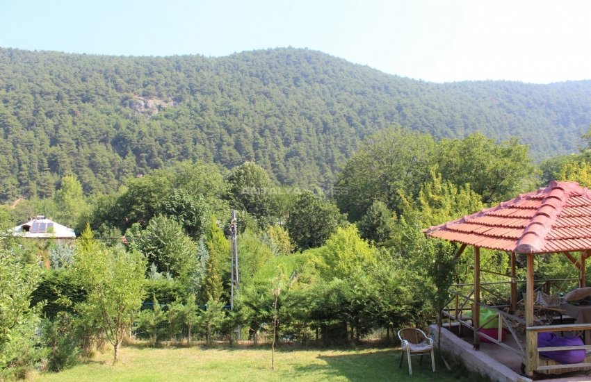 Duplex House for Sale Surrounded by Nature in Kestel Bursa