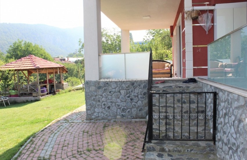 Duplex House for Sale Surrounded by Nature in Kestel Bursa
