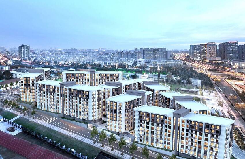 Große Wohnungen In Einem Komplex Mit Pool In Nilufer Bursa