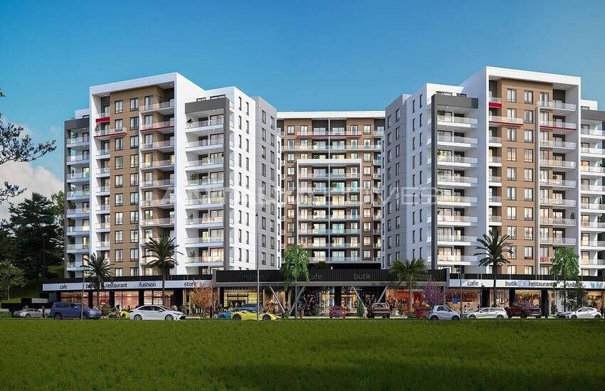Välutrustade Lägenheter I Bursa Nilufer Med Inbyggda Set