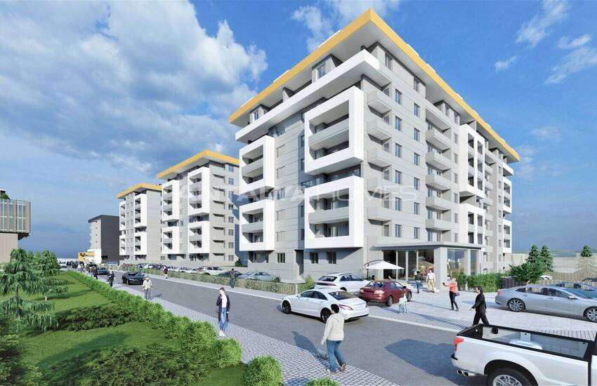 Lägenheter I Ett Komplex I Stadens Centrum I Bursa Yildirim 1