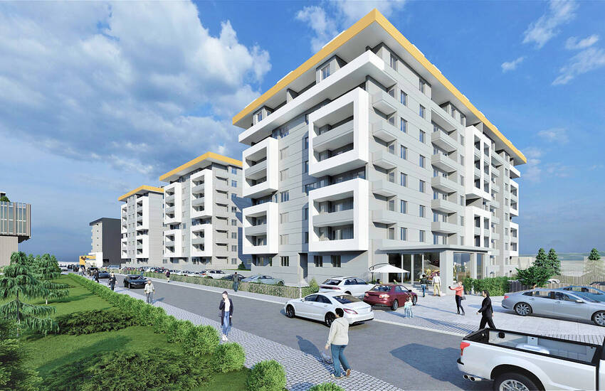 Apartments in a Complex in the City Center in Bursa Yildirim 1