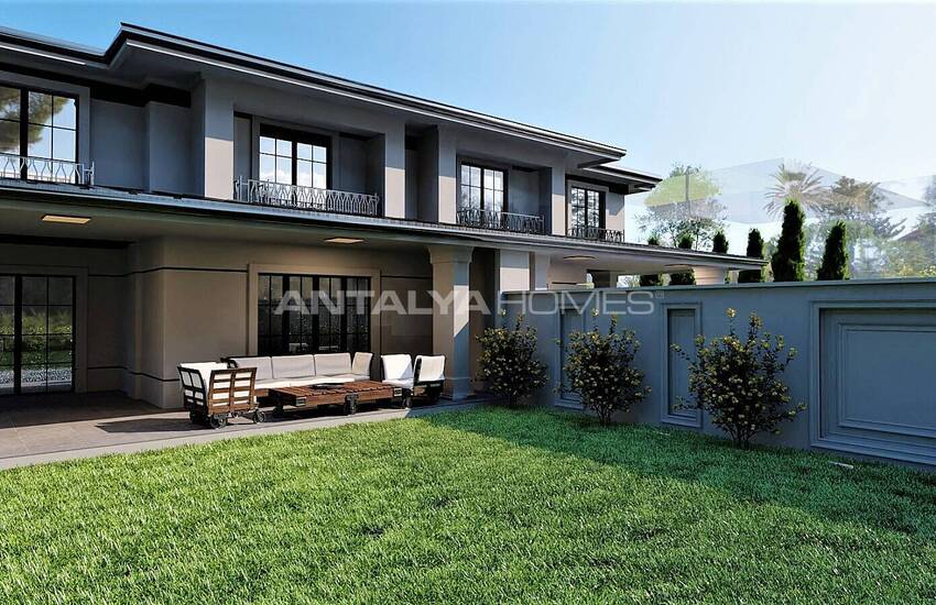 Semi-detached Villas with Private Pool and Garden in Bursa