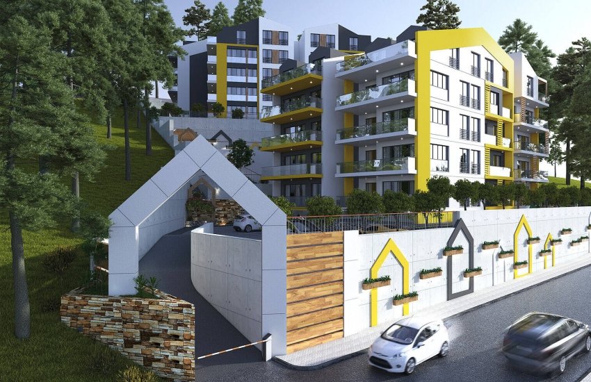 Nouveaux Appartements Avec Piscine Commune À Bursa Mudanya 1