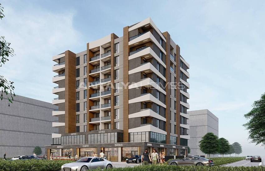 New 2+1 and 3+1 Real Estate in Central Location in Bursa