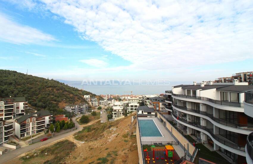 Sea and Mountain View Luxury Flats in Mudanya, Bursa