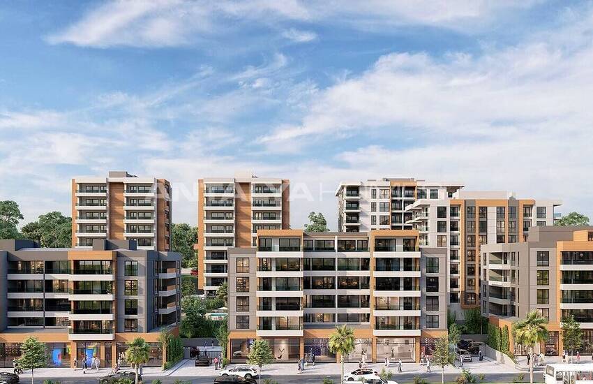 آپارتمان های با قیمت راه اندازی پروژه در بورسا با منظره دریا 1