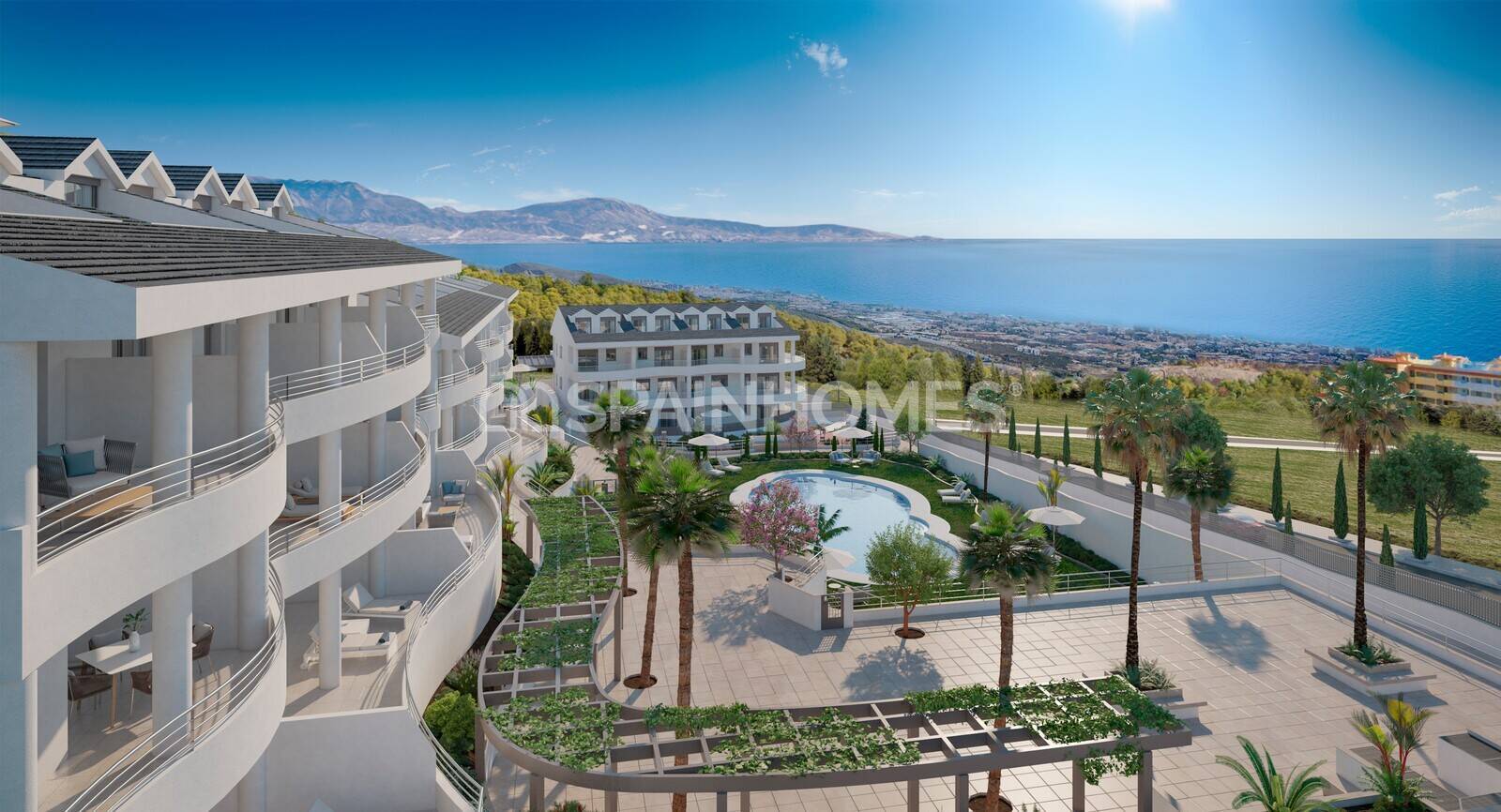 Panoramic Sea View Properties for Sale in Benalmadena Malaga