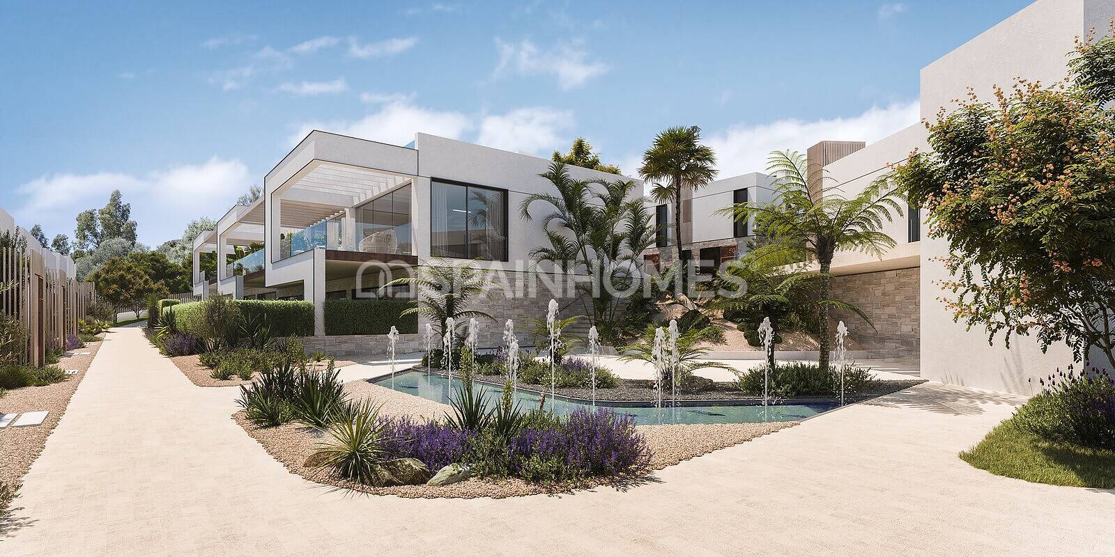 Sophisticated Golf Front Branded Townhouses in Mijas
