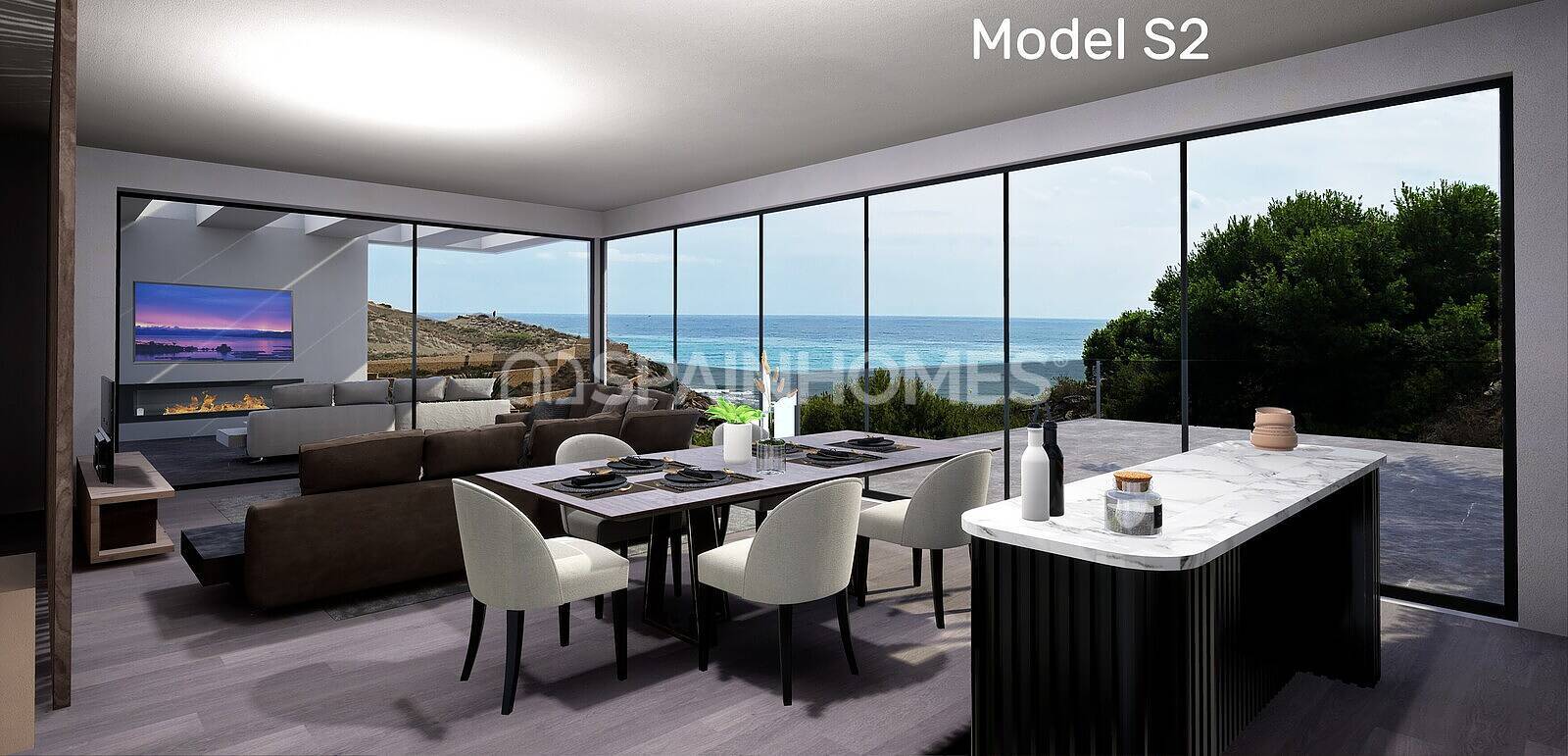 Seafront AvantGarde Villas for Sale in El Campello Alicante