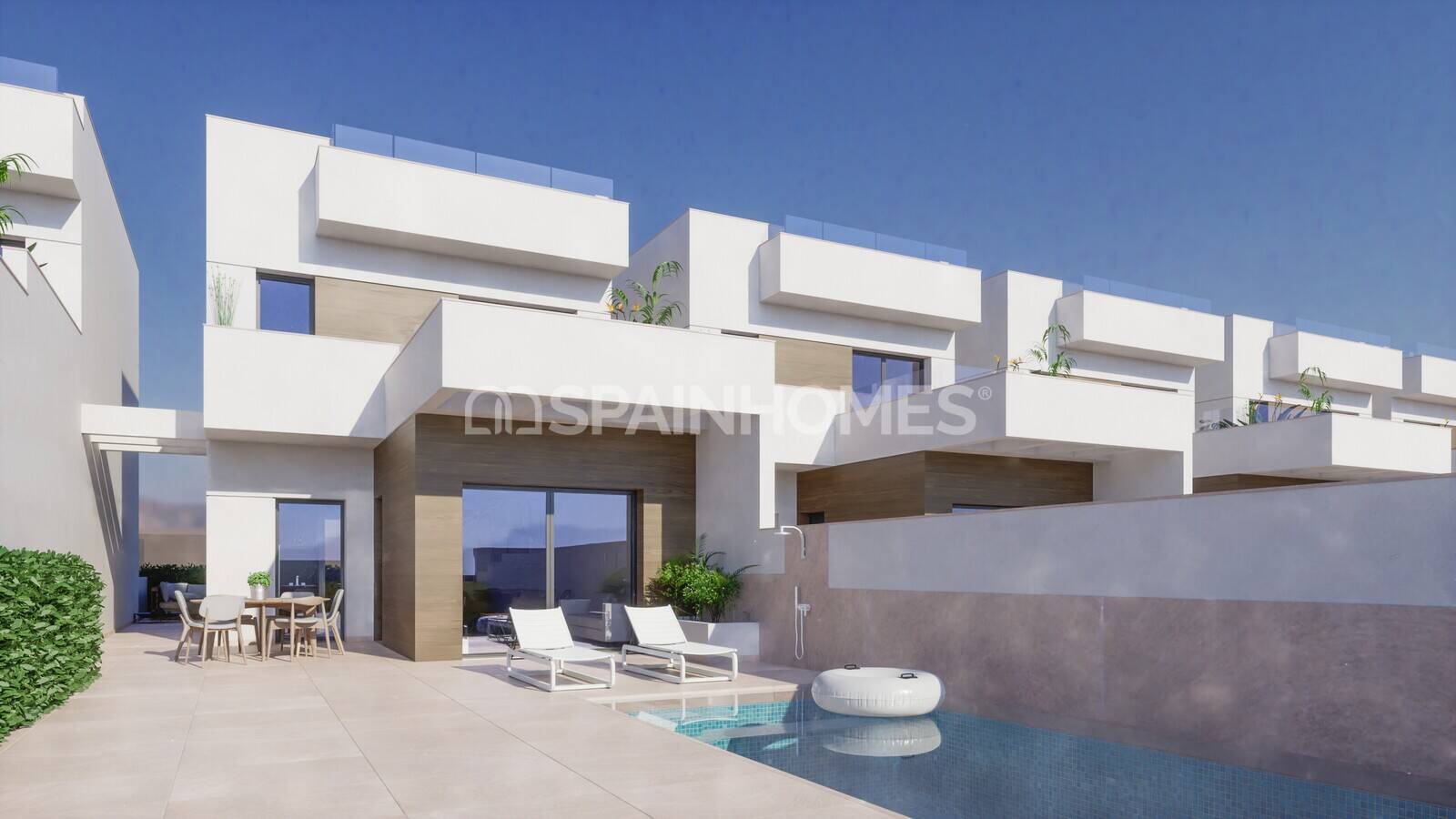 Modern Houses for Sale in La Herrada Los Montesinos Alicante
