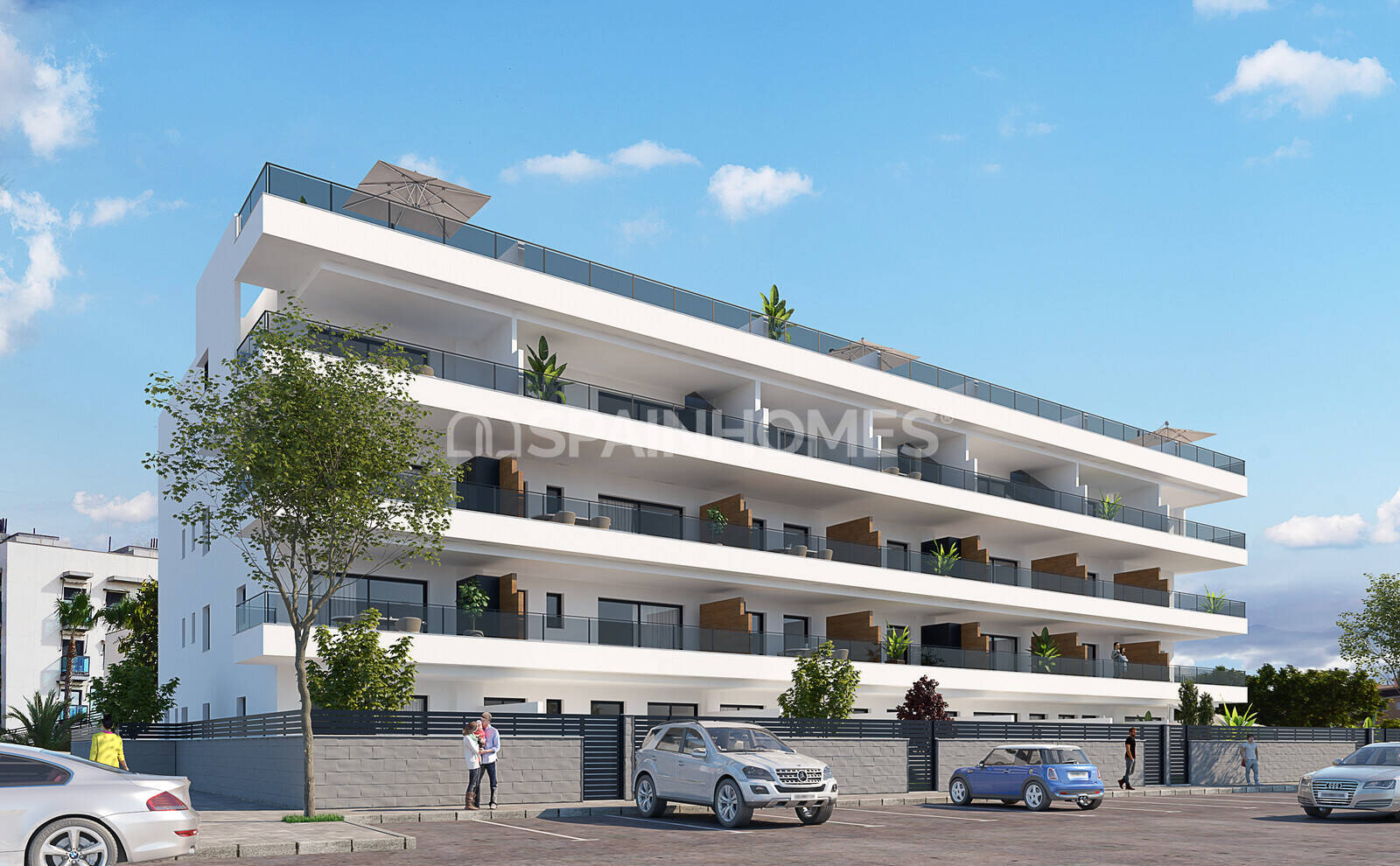Penthouses With Sustainable Hardwood Flooring And Balcony With Sea View photo
