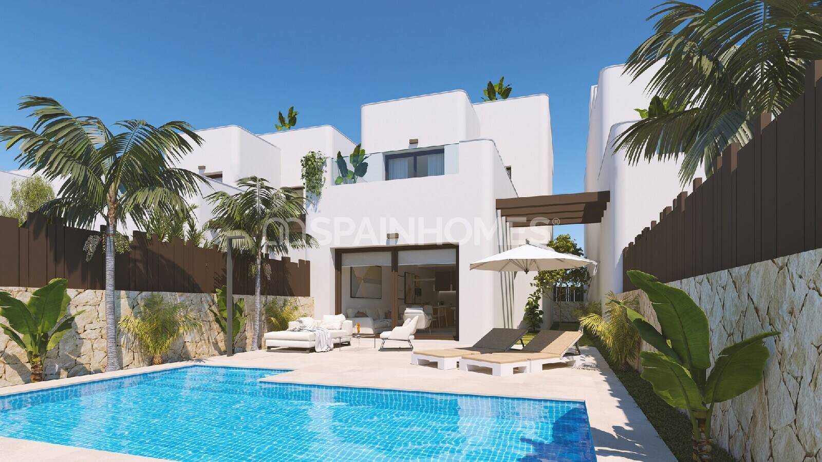 Detached Villas for Sale Near the Beach in Mil Palmeras
