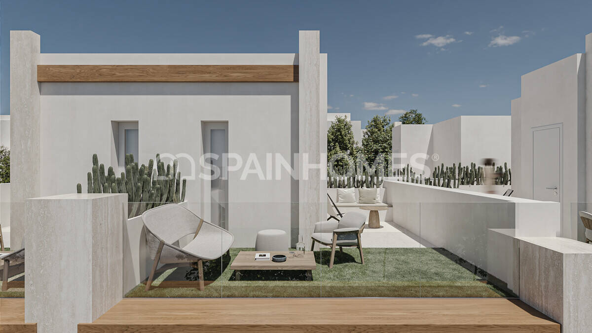 Townhouses Close to the Beach in Santa Pola Spain