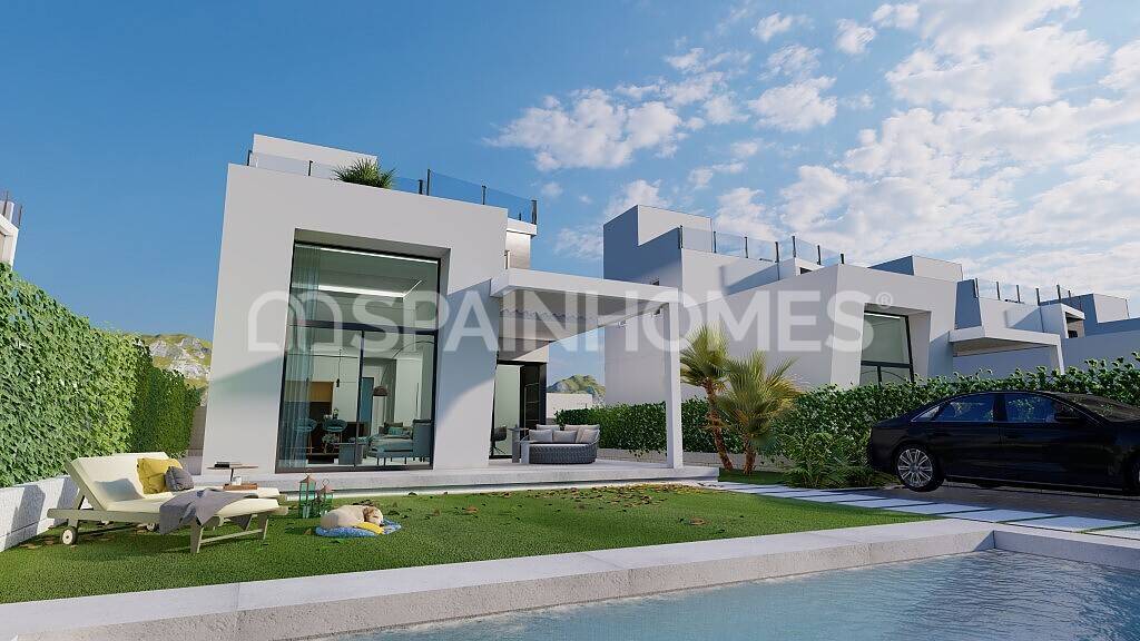 Sea and Mountain Views Villas for Sale in Finestrat Alicante