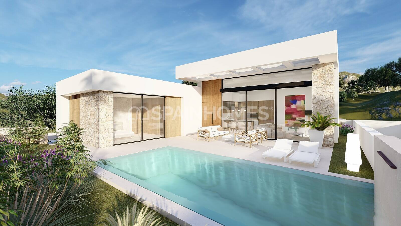 Detached Golf Villas with Swimming Pool in Rojales Spain